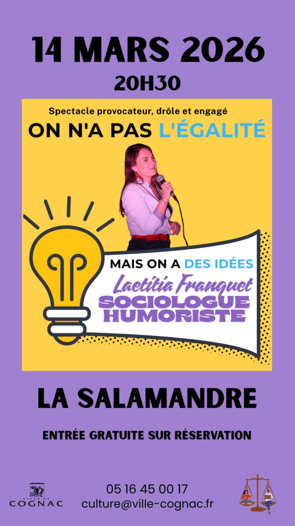On n’a pas l’égalité mais on a des idées