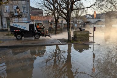 Nettoyage après inondations