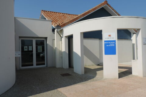 Entrée de la maison de quartier