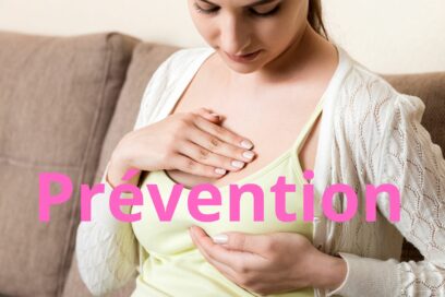 Jeune femme qui tient dans ses main le mot prévention - Agrandir l'image, fenêtre modale